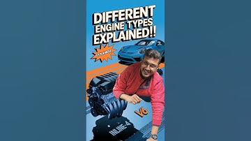 What is an Inline Engine? Car Engine Types Simplified! | Inline / V / boxer engine