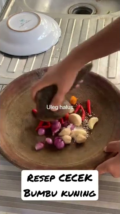 RESEP CECEK BUMBU KUNING HOT #resepmasakan #cecek#kikil