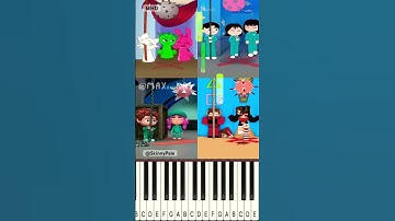 Squid Game Trap COMPLETE EDITION (Squid Game 3) @SkinnyPale - Piano Tutorial