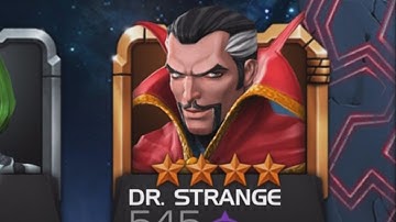 MARVEL: Contest of Champions - DR. STRANGE leveling him up (iOS/Android) Lets play Gameplay PART 1