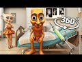 Tung Tung Tung Sahur and Ballerina Cappuccina Hospital | 360° VR
