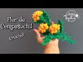 Flor de Cempasúchil crochet #diademuertos día #halloween