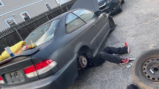 Ek Civic Tank straps failed