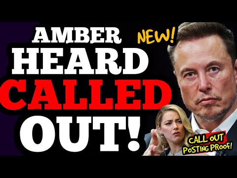Elon Musk EXPOSES Amber Heard by POSTING PROOF backing his EPIC BOOK CALL OUT! Even MSM WRECKS HER!