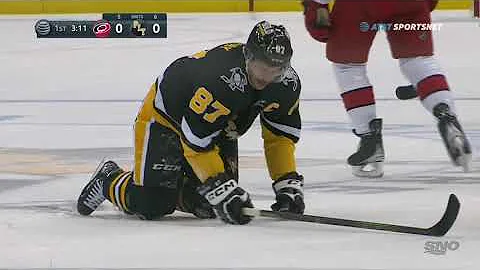 Jalen Chatfield Cross Checks Sidney Crosby - Have Your Say