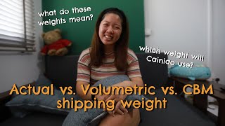 How to calculate TAOBAO Shipping (Actual vs. Volumetric vs. CBM) - Part 1