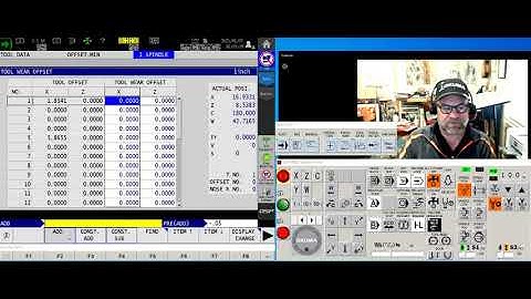 Lathe tool offset pages