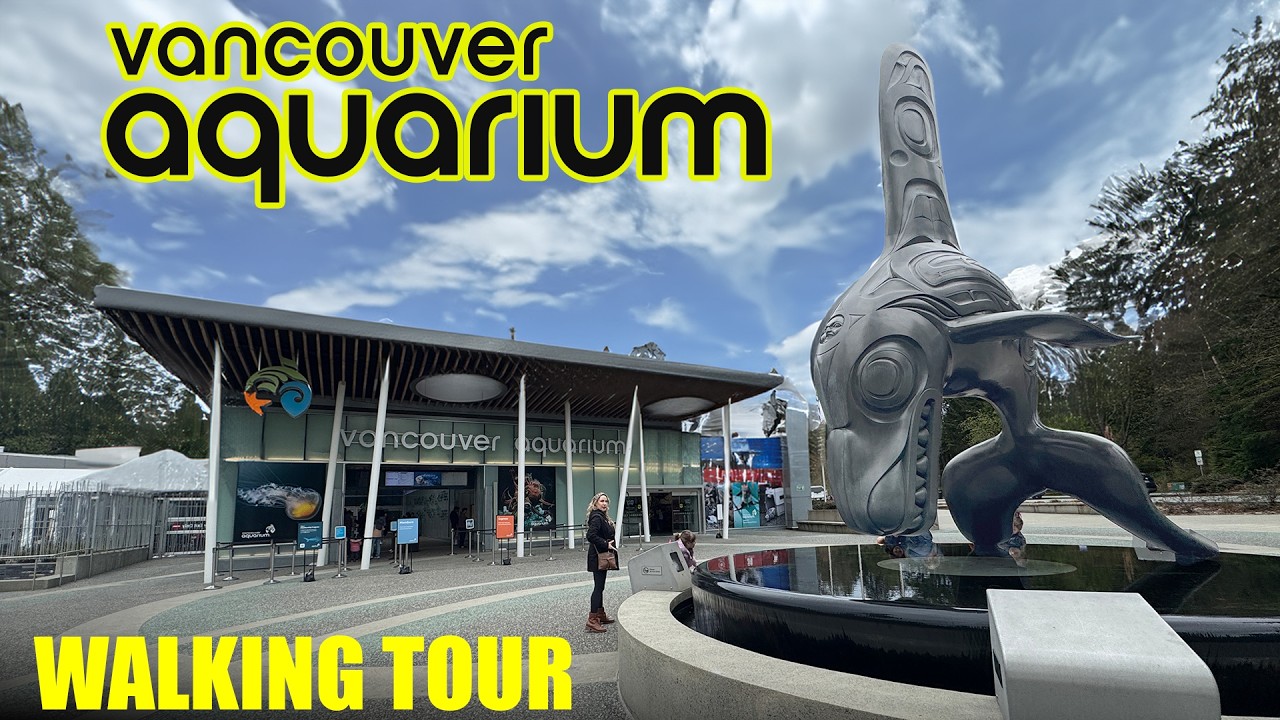 Vancouver Aquarium - Walking Tour - Full Walkthrough 4k - 2025