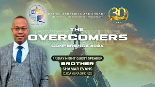 The Overcomer  Friday Night Speaker