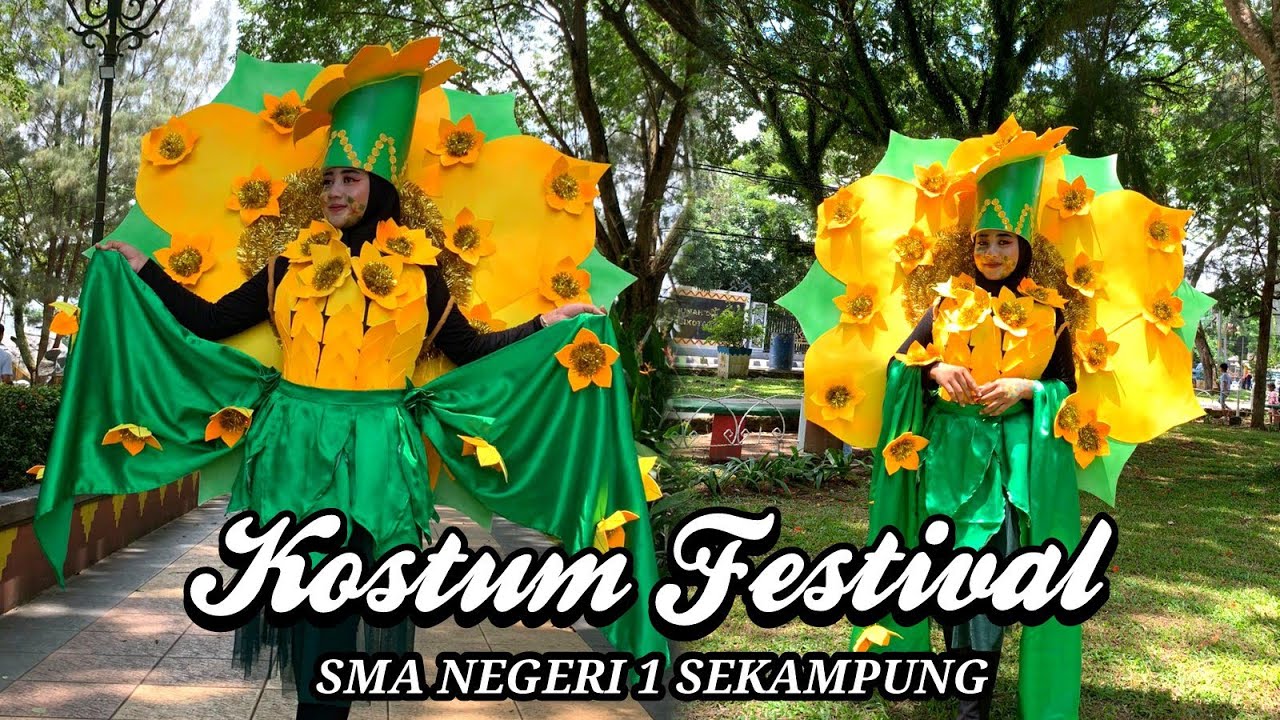 Tugas Seni Budaya Membuat kostum Festival/KELOMPOK 2/XII IPA 3/SMA NEGERI 1 SEKAMPUNG