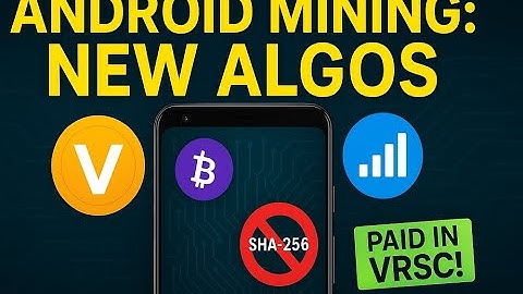 Escape SHA256! Mine Many Algorithms on Your Android Phone (cpuminer-opt Tutorial)