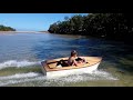 Mini electric speedboat 16s LiPo 2000w brushless