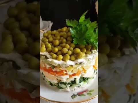вкусненький салатик #новогоднийстол #новыйгод2022 #салатынановыйгод #новогоднийстол2022 #shorts