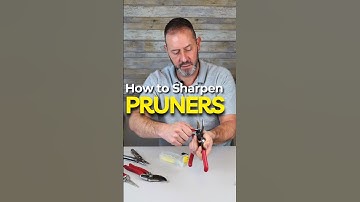 Make Your Garden Pruners Like New Again (EASY SHARPENING TIPS)
