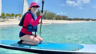 Paddle boarding in #clubmedturkoise Turks &amp; Caicos 🇹🇨 Grace Bay