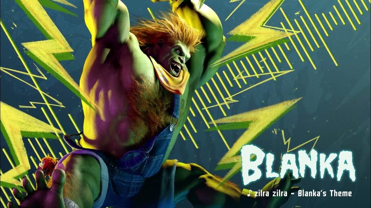 I present a natural lightning (wood) user, Blanka from street