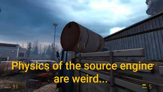 the funniest physics quirk the source engine grenades does