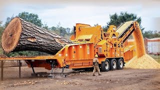 Monster Logging Machines at Work | Extreme Tree Cutting & High-Production Wood Chippers
