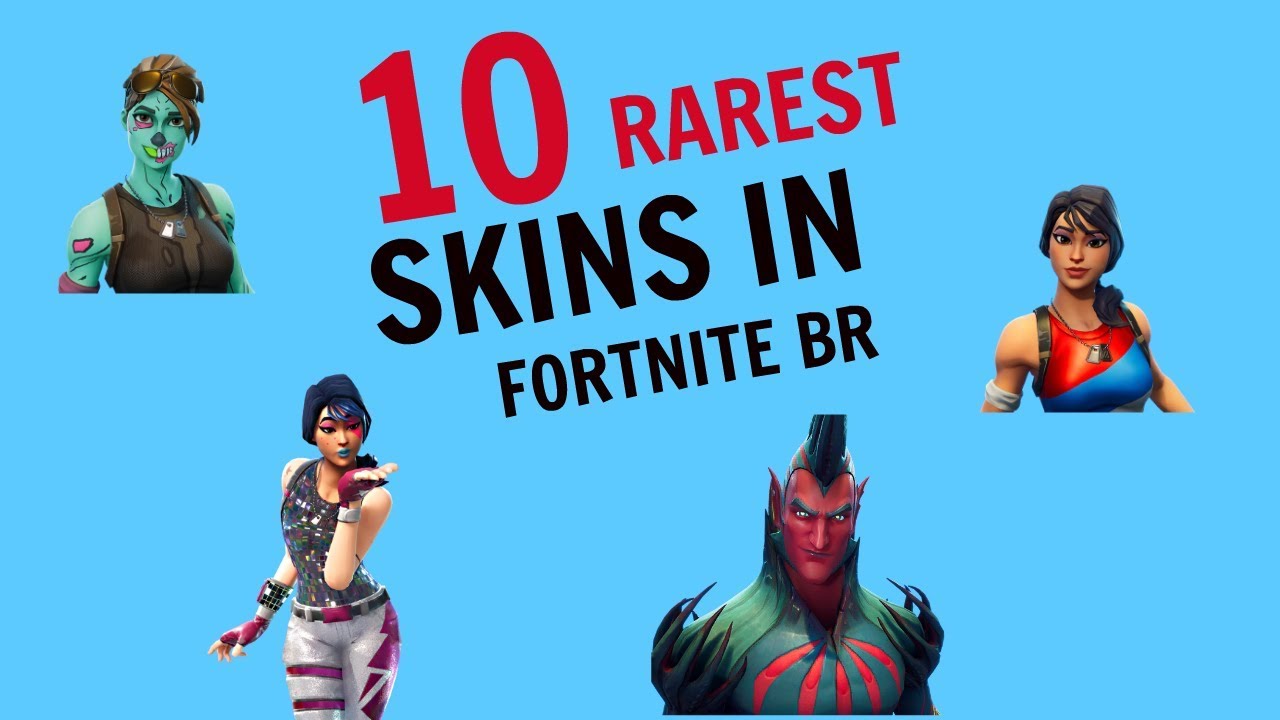 World's Rarest Skin 10 RAREST SKINS IN FORTNITE (Updated January 2019) - YouTube
