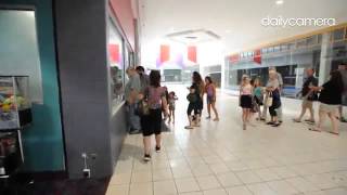 Scores of people came to the Twin Peaks Mall in to see the last movies shown at the United