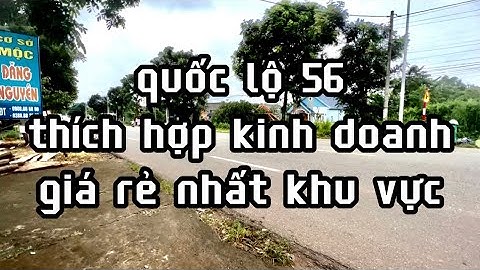 không gồng nỗi nữa đành bán lỗ mảnh đất vị trí đẹp thích hợp kinh doanh ở châu đức bà rịa vũng tàu