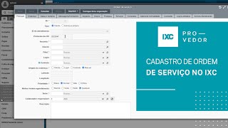 Cadastro de Ordem de Serviço no IXC Provedor screenshot 4