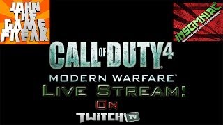 Cod4 Live Stream with JohnTheGameFreak