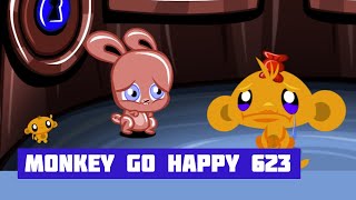 Monkey GO Happy: Stage 623 — Easter Eggs · Free Game · Walkthrough screenshot 5