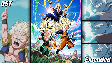 INT LR Super Saiyan Gohan + Trunks & Goten Active Skill Extended OST | Dragon Ball Z Dokkan Battle