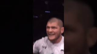 Khabib Goes mad at ref not noticing glove grab 😳 Tim Elliot vs Tagir Ulanbekov #mma #shorts #ufc272