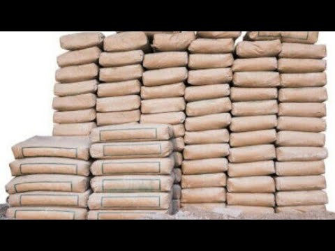 Video: Çimento için ortalama fiyat nedir?