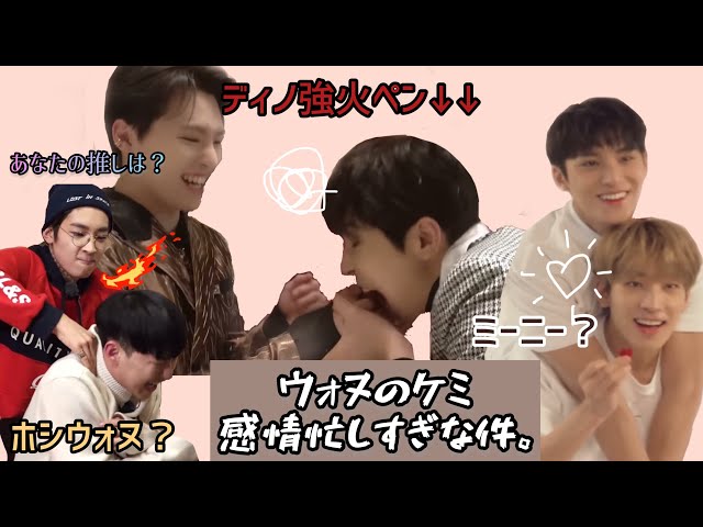 ウォヌのケミ】ウォヌの止まらないメンバー愛［SEVENTEEN/원우/日本語