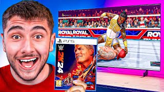 PLAYING WWE 2K24 ONLINE FOR THE FIRST TIME!