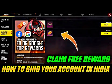 HOW TO BIND YOUR ACCOUNT IN FREEFIRE INDIA | CLAIM 5 INCUBATOR VOUCHER & BACKPACK FOR BIND ACCOUNT.