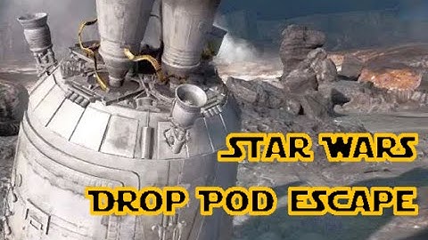 Space Engineers | Star Wars - Drop Pod Escape Teaser