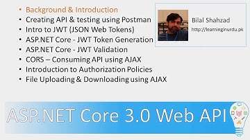1/8- Introduction & background - ASP.NET Core Web API - Urdu/Hindi