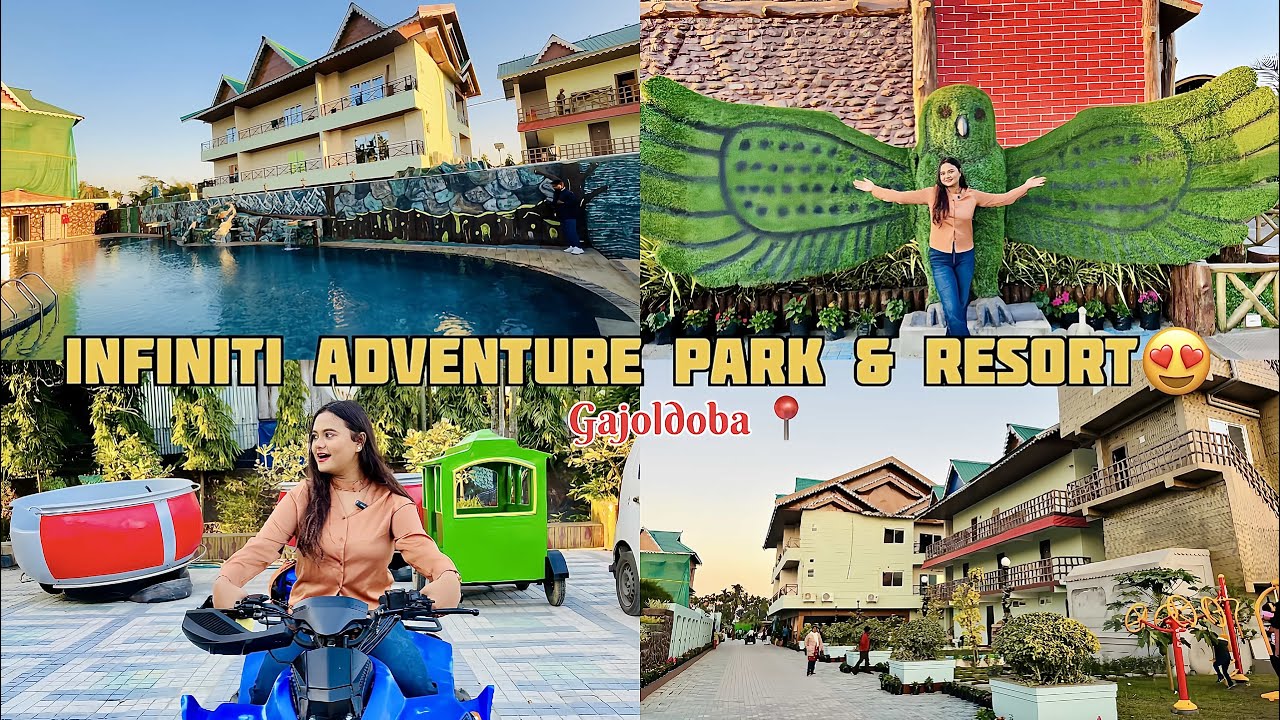 Newly Opened Adventure park in GAJOLDOBA 😍| Infiniti Adventure Park & Resort❤️| Full Details🔁