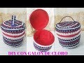 Diy Organizador de Maquillaje - Diy Neceser - Reciclaje de Galon de Cloro - Ideias com galao