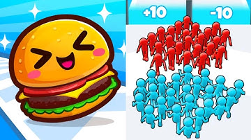 Food Run VS Join Clash 3D IOS Android PST Gameplay