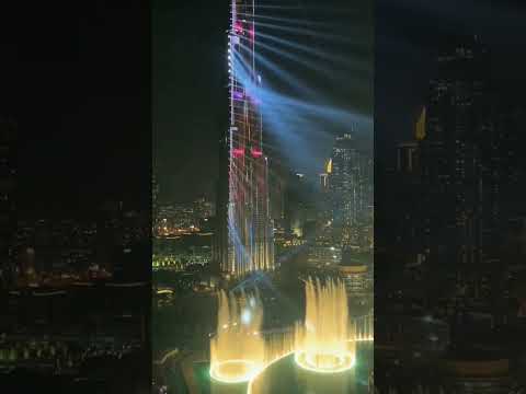 Calm Down Song Ok Playing On || Burj khalifa|| Dubai UAE #dubai #burjkhalifa #uae