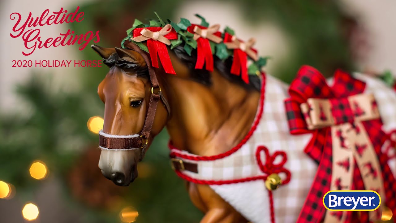 Breyer 1492746 Yuletide Christmas Horse Shire Gelding 2020 Christmas In Stock!