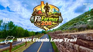 White Clouds Loop Trail - 4K POV Running Videos