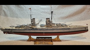 SMS König ICM 1:350 WW1 German Battleship