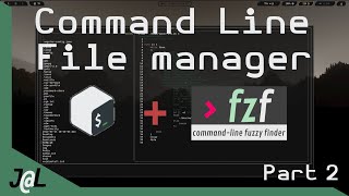 Terminal file manager using FZF on linux