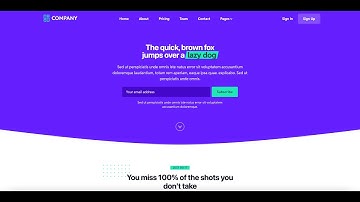 Tailwind React Typescript Saas Website