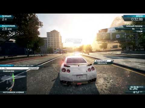 NFS Most Wanted 2012 Sports Sprint With Nissan GT R