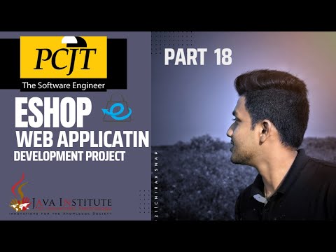 eShop Web Application | JAVA institute | PCJT video 18