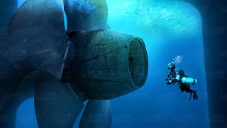 The Scary Job of Cleaning Multi-Billion $ Ships Underwater