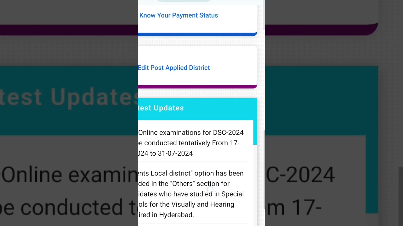 TS DSC Teacher Recruitment 2024 – Apply Online for 11062 Posts