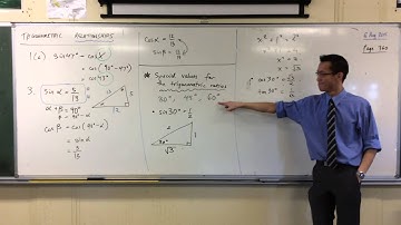 Exact Values for Trigonometric Ratios